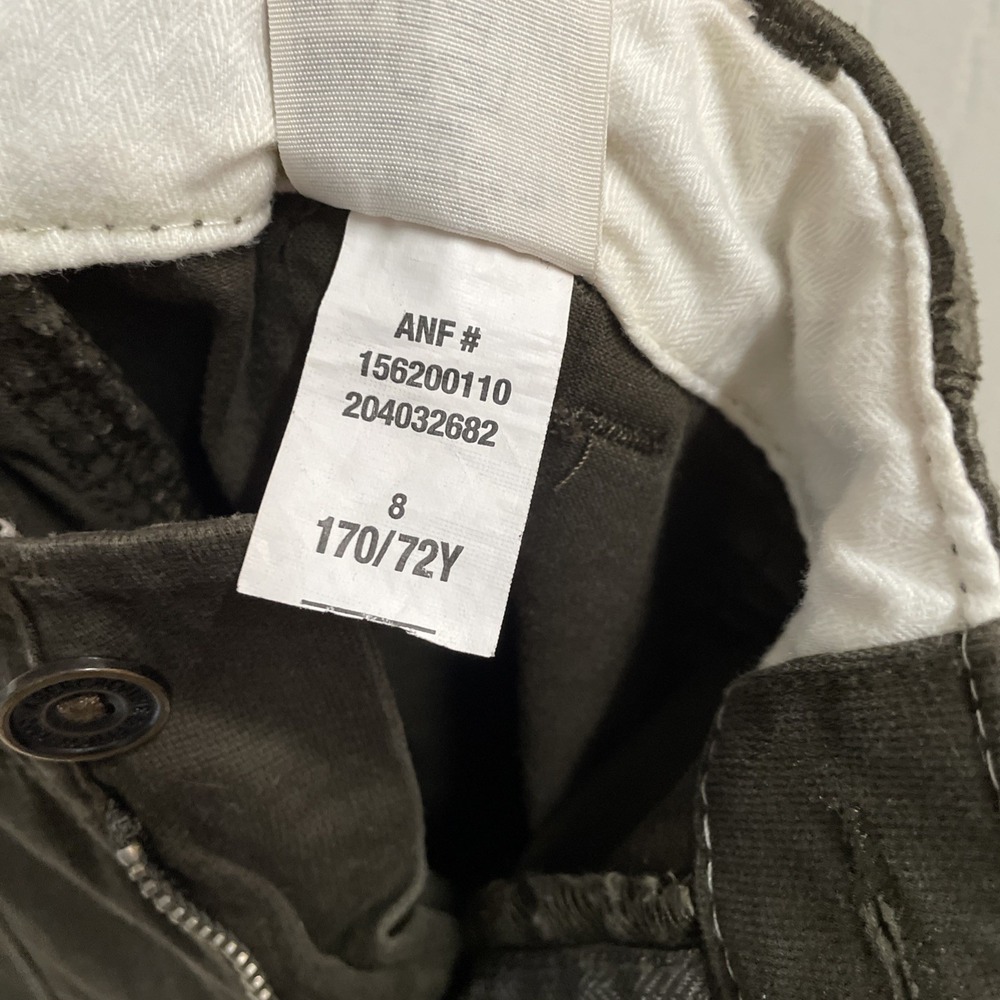 Y2K Abercrombie And Fitch Courdorouy Cargo Tactical Pant Zipper Ankle Distress 8 - Picture 14 of 14
